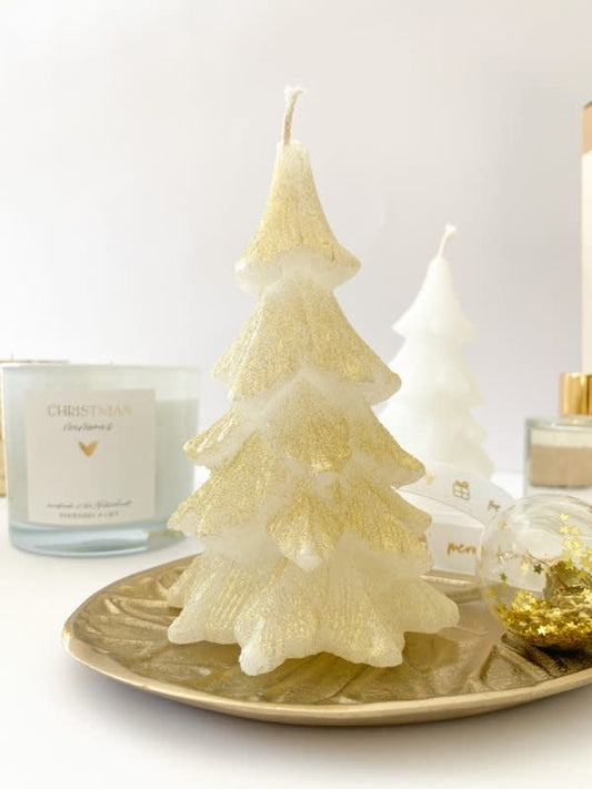 Stationery & gift Kerstboom Kaars | GOUD