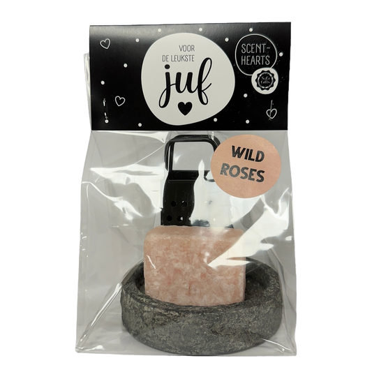 Soap & gifts:  Scent blocks giftbag Voor de leukste juf