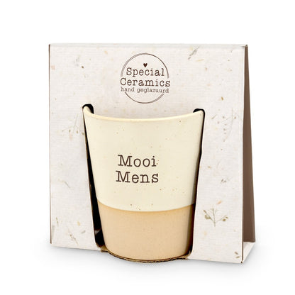Miko: Mok keramiek - Mooi mens