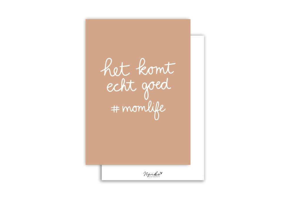 Nynke Ontwerpt: Kaart | Het komt echt goed