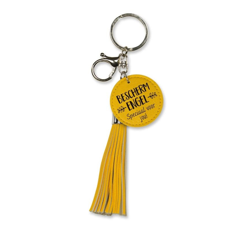 Miko: Tassel sleutelhanger - beschermengel