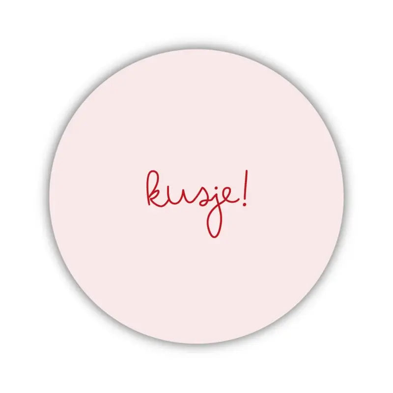 Winkeltje van Anne:   Onderzetter | Kusje! | Vintage Rose