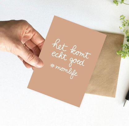 Nynke Ontwerpt: Kaart | Het komt echt goed