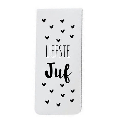 Sproetiz: Boekenlegger magnetisch - Liefste Juf