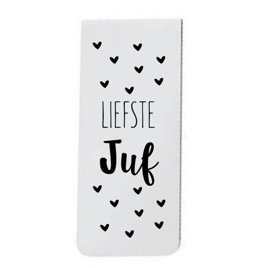 Sproetiz: Boekenlegger magnetisch - Liefste Juf