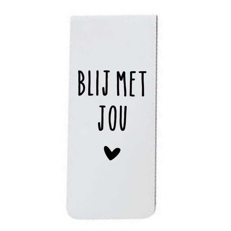 Sproetiz: Boekenlegger magnetisch - Blij met jou