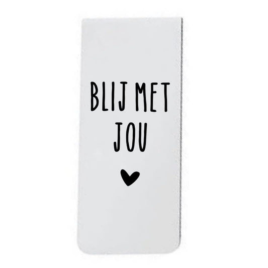 Sproetiz: Boekenlegger magnetisch - Blij met jou