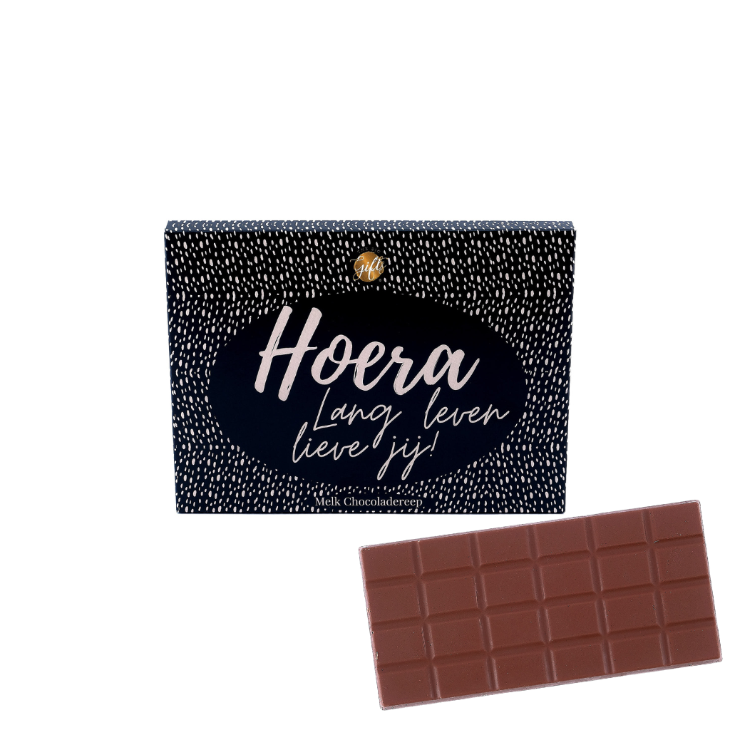 The big gifts: Chocoladereep – Hoera