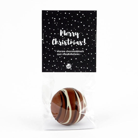The big gifts: Chocolate bomb with marshmallows - Merry Christmas