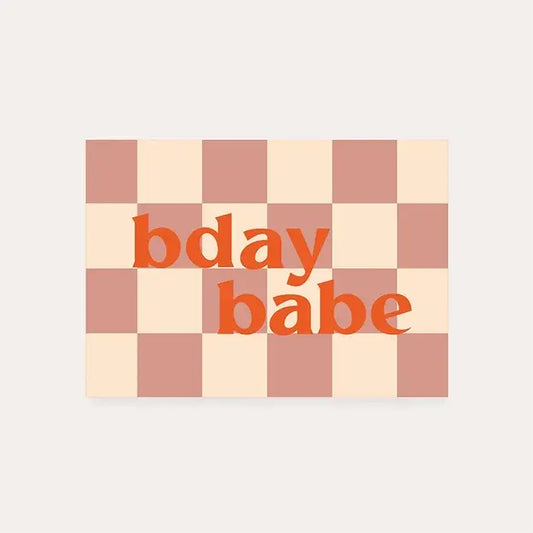 Heyday: kaart a6 - bday babe