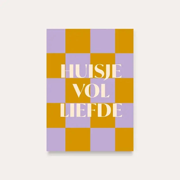 Heyday: kaart a6 - huisje vol liefde