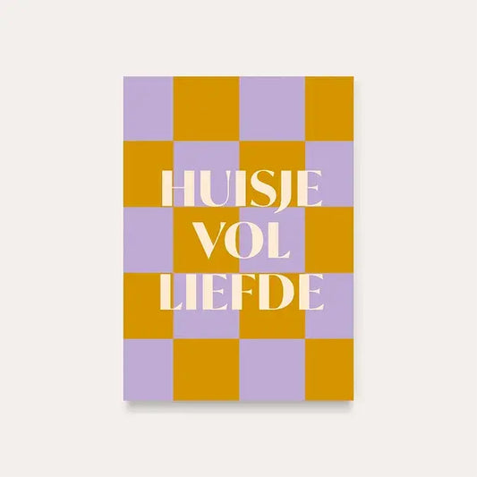 Heyday: kaart a6 - huisje vol liefde