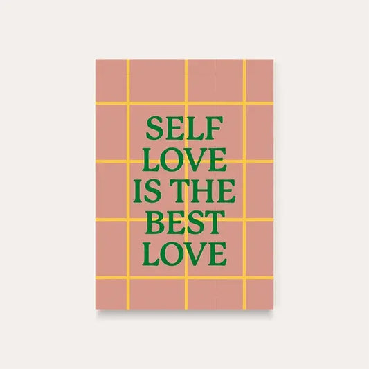 Dequ: kaart a6 - self love is the best love