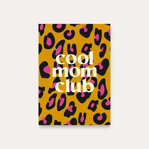 Dequ: kaart a6 - cool mom club