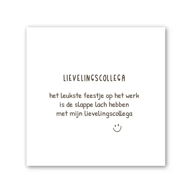 Winkeltje van Anne: Tegeltje op Forex | In geschenkverpakking | Lievelingscollega