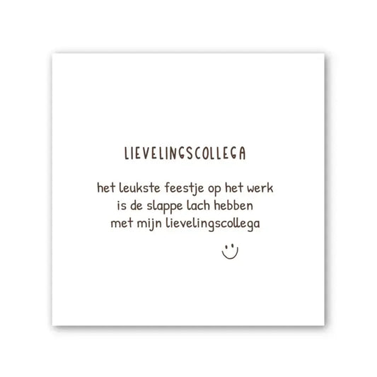 Winkeltje van Anne: Tegeltje op Forex | In geschenkverpakking | Lievelingscollega