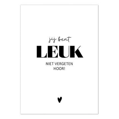 Liefz: Kaart | Jij bent leuk