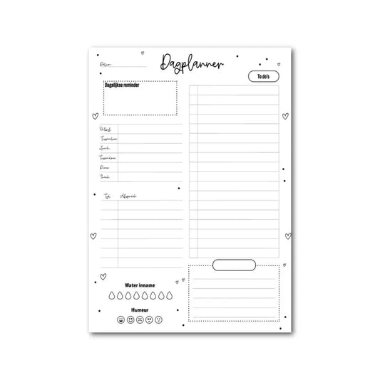 Winkeltje van Anne: Dagplanner | Extra dik | A5