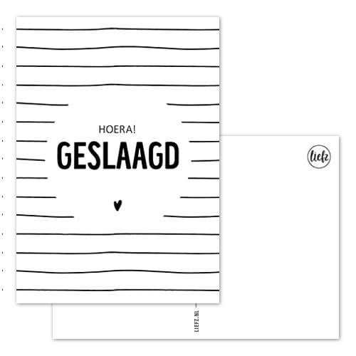 Liefz: Kaart | Hoera geslaagd