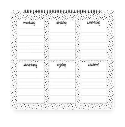 Winkeltje van Anne Lijstjes maken mij blij | Weekplanner