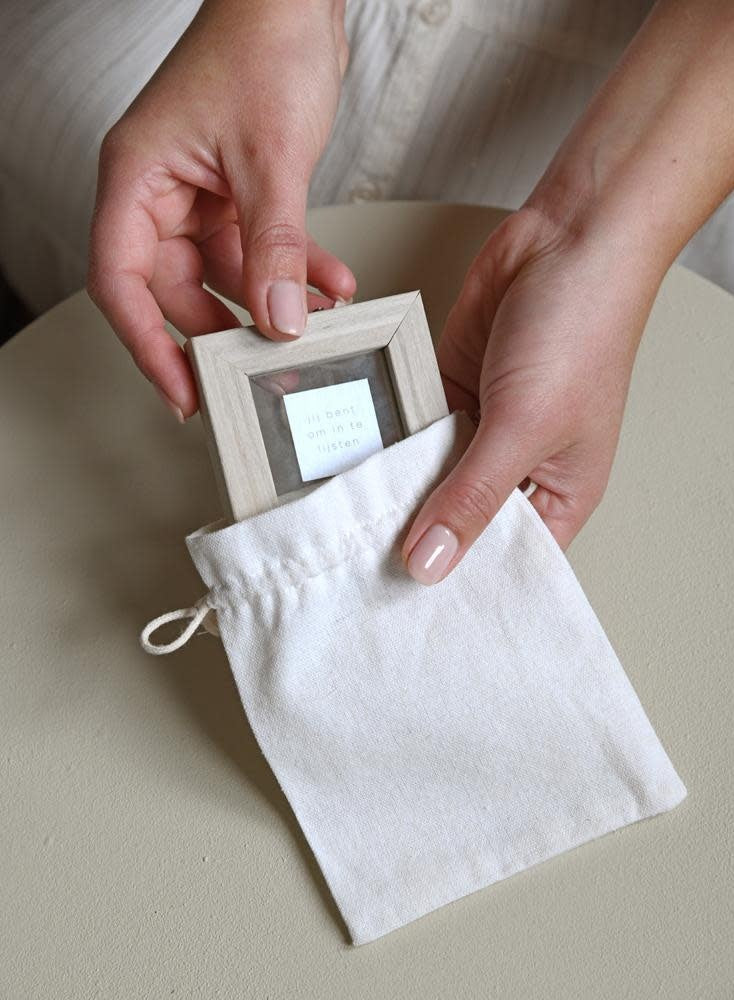 Leeff: mini foto frame merel - jij bent om in te lijsten