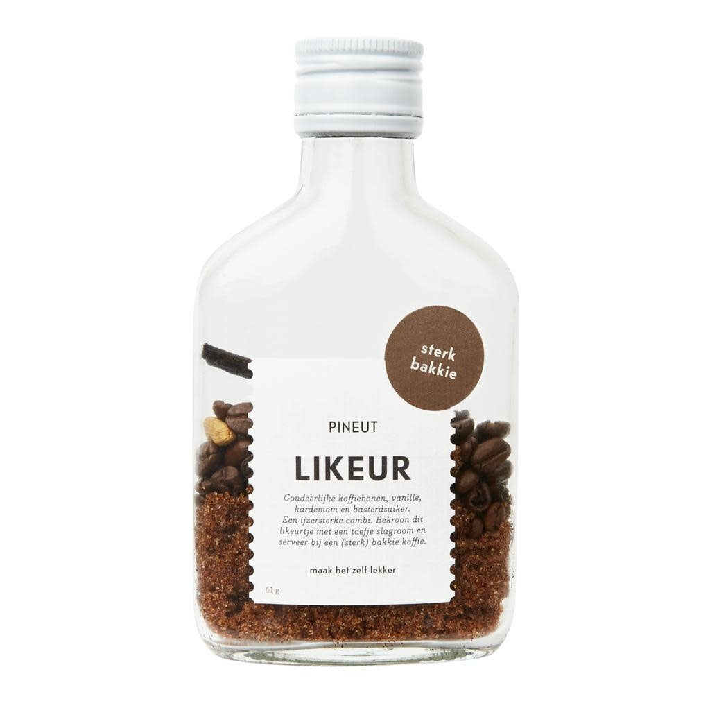 Pineut: Sterk bakkie zakflacon