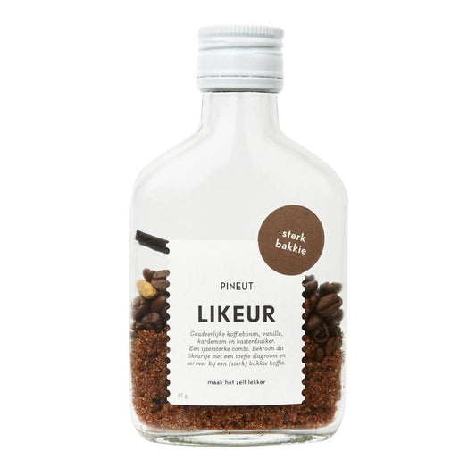 Pineut: Sterk bakkie zakflacon
