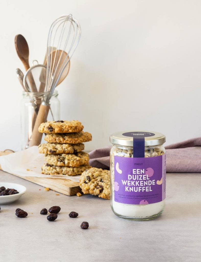 Pineut: KOEK - HAVERKOEKJES CRANBERRY-CASHEW