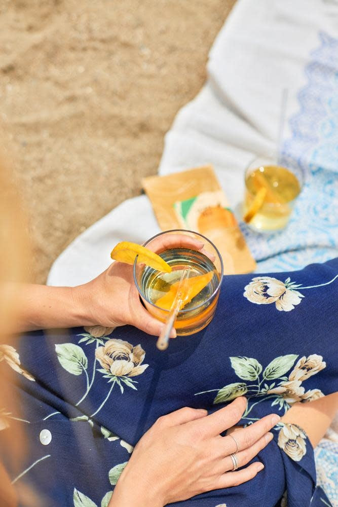 Pineut: Cold brew iced tea