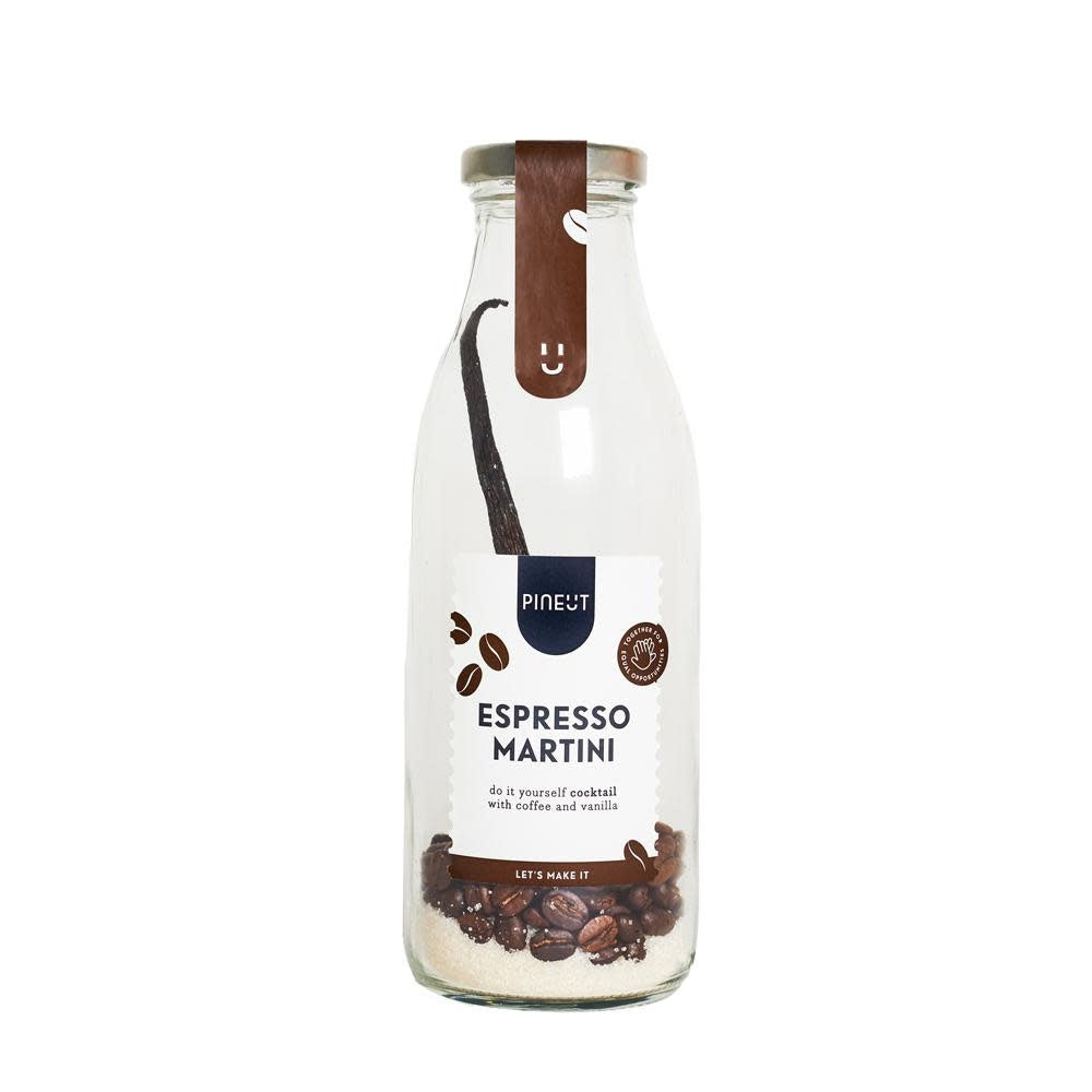Pineut: Cocktail fles Espresso Martini DIY