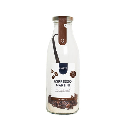 Pineut: Cocktail fles Espresso Martini DIY