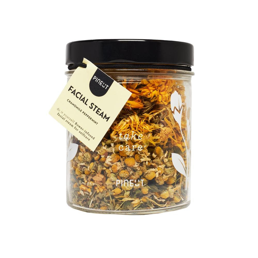 Pineut: facial steam - kamille en pepermunt