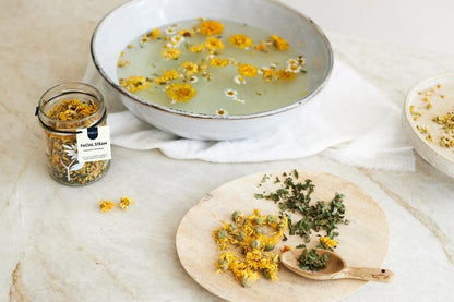 Pineut: facial steam - kamille en pepermunt