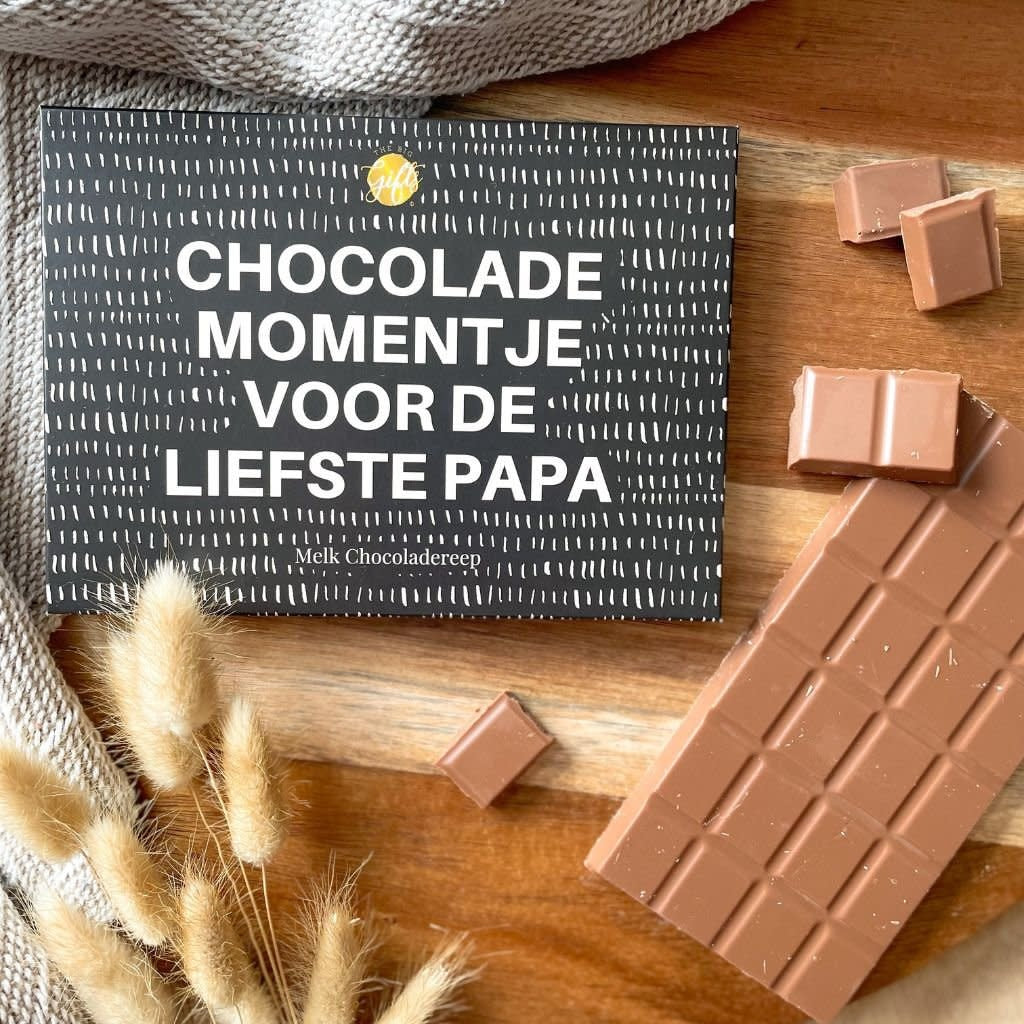 The big gifts: Chocoladereep - Liefste papa