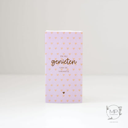 My paperstation:  Little giftbox "Genieten van de vakantie"