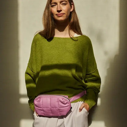 Tinne +Mia: Cilou • puffy belt bag • pale pansy