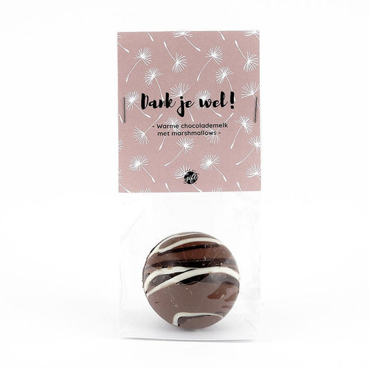 The big gifts: Chocolate bomb with marshmallows - Dank je wel