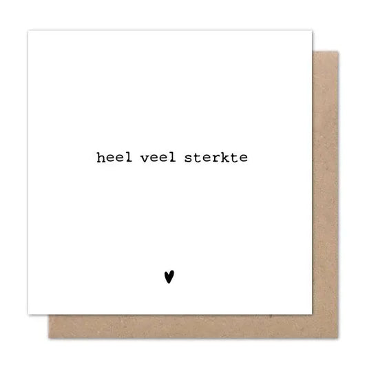 Liefz: Dubbele kaart | Heel veel sterkte