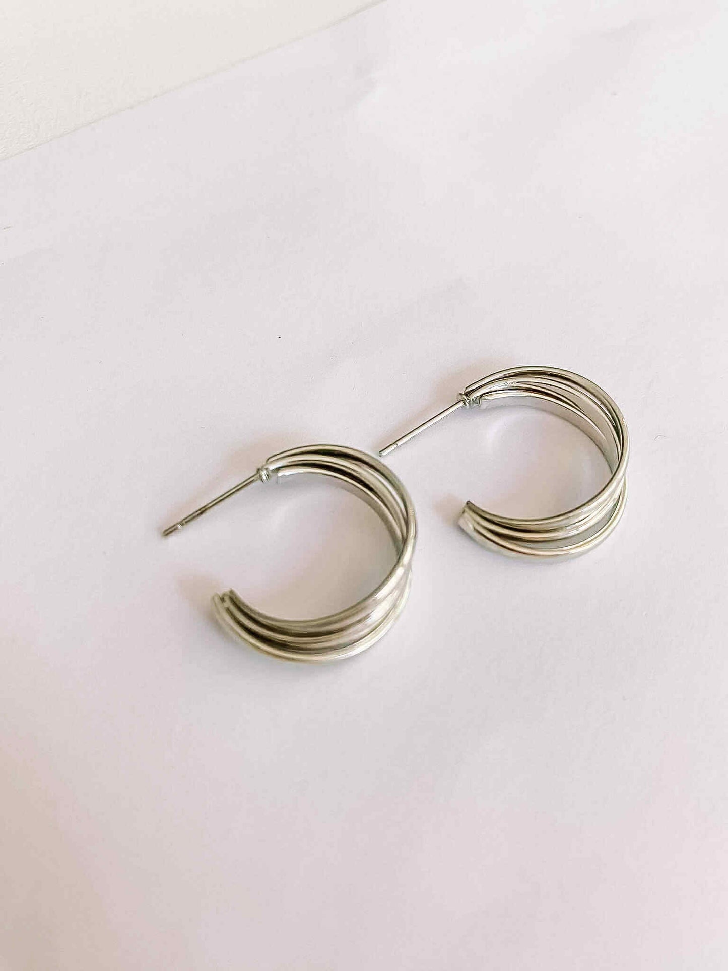 Oorbellen - zilver 016