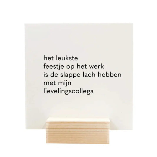 Winkeltje van Anne Quote blockie | leukste feestje op het werk