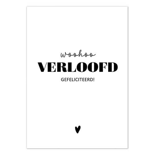 Liefz: Kaart a6 | Woohoo Verloofd