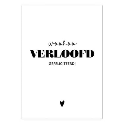 Liefz: Kaart a6 | Woohoo Verloofd