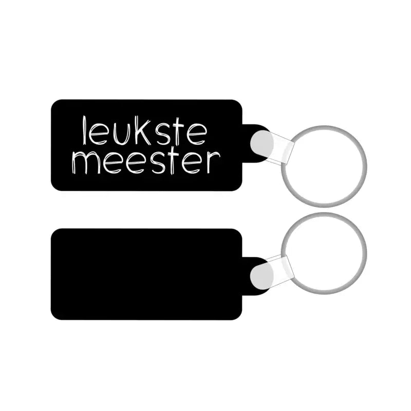 Winkeltje van Anne: Sleutelhanger - meester