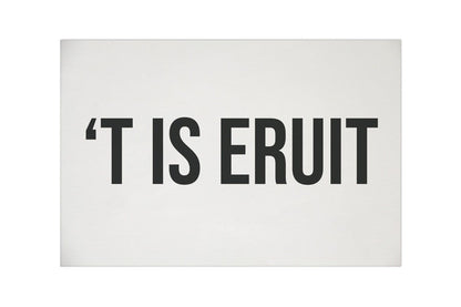 Karen François: Geboortekaartje - 'T IS ERUIT
