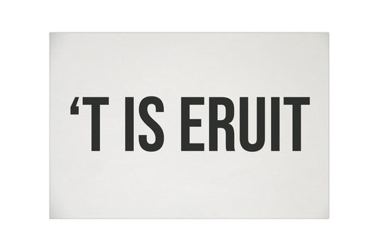 Karen François: Geboortekaartje - 'T IS ERUIT