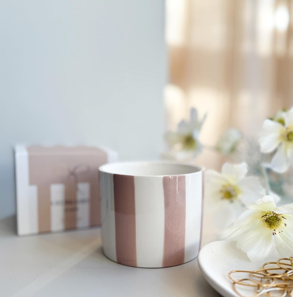 Stationery & gift: Geurkaars | Keramiek Beige