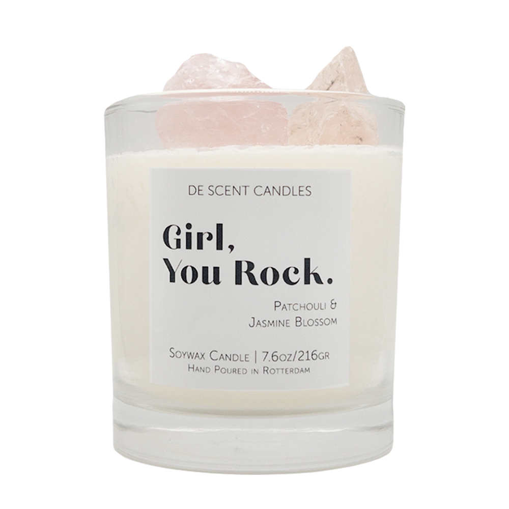 De Scent: Geurkaars - Girl, you rock
