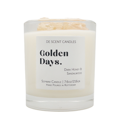 De Scent: Geurkaars - Golden days