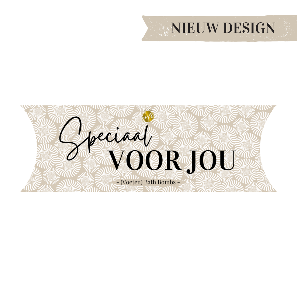 The big gifts: Gondeldoosje bath bombs - Speciaal voor jou