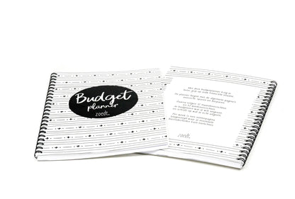 Zoedt: budgetplanner
